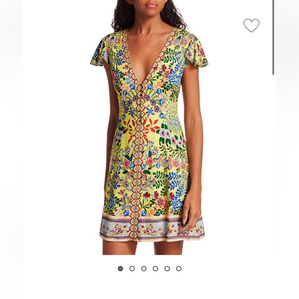 alice and olivia yellow dress + V-Neck Long - Dresses, Clothing - WAO608430 The Dakota is a body skimming shape and includes a low scoopneck Alice + Olivia Eliza Neon